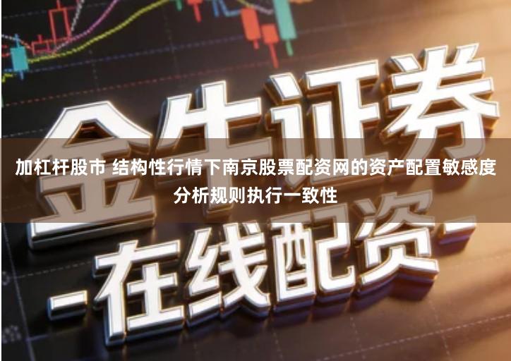 加杠杆股市 结构性行情下南京股票配资网的资产配置敏感度分析规则执行一致性