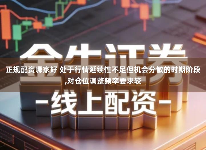 正规配资哪家好 处于行情延续性不足但机会分散的时期阶段,对仓位调整频率要求较